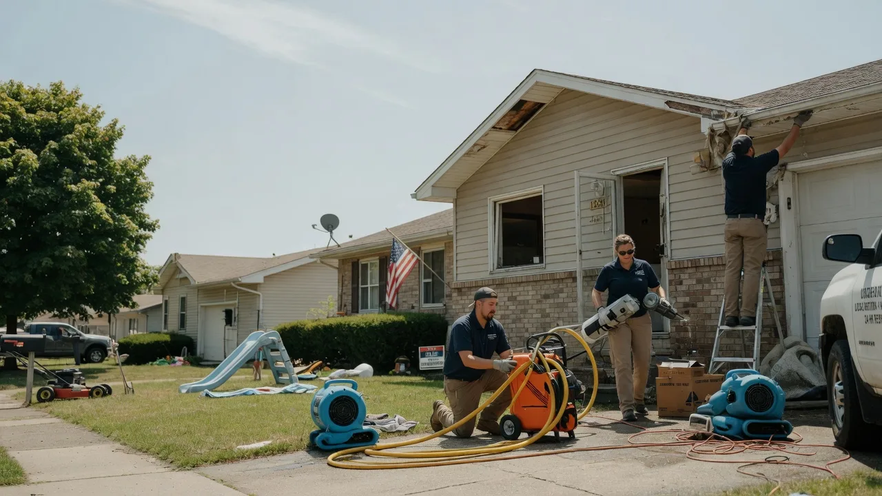 Water Damage Restoration in Muddy, IL near me